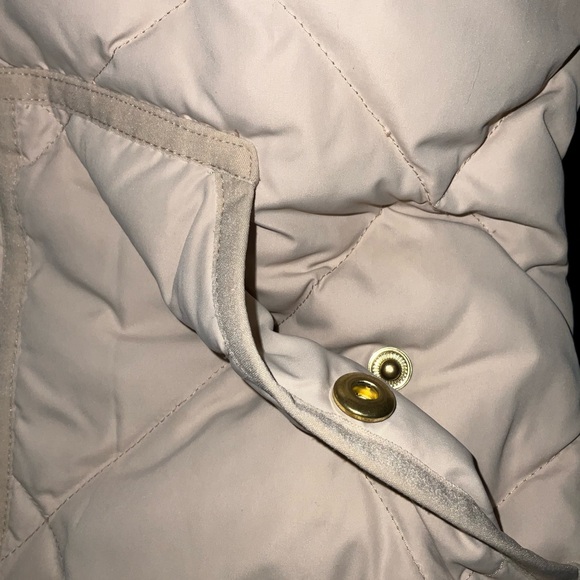 J. Crew Light Tan Quilted Vest - Picture 5 of 6